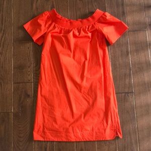 JCREW off the shoulder dress